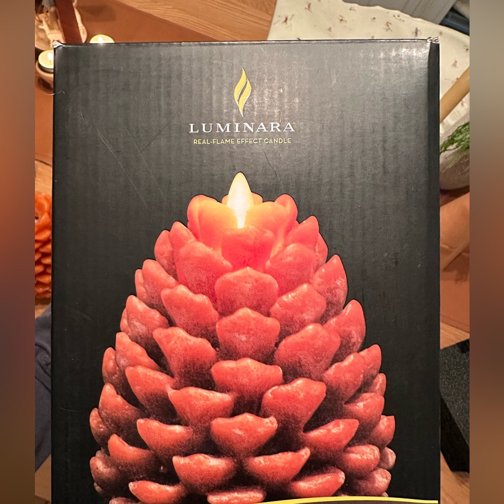 Luminara Adobe Pinecone Large